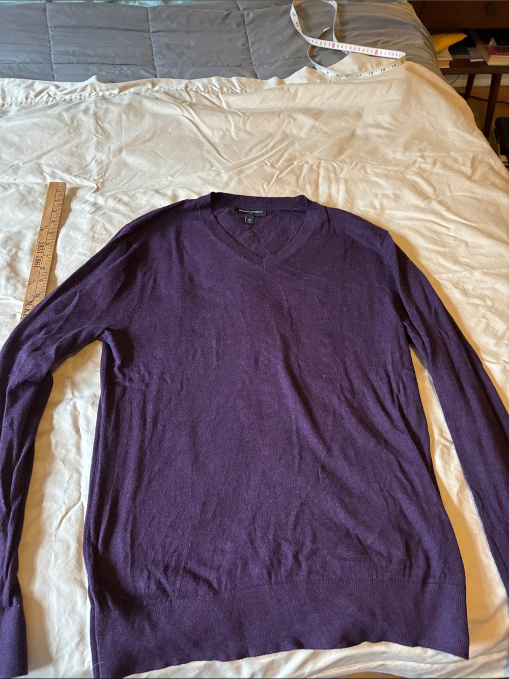 Banana Republic Plum heather Sz M Men’s